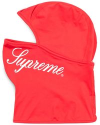 Supreme - Script Logo-Print Balaclava - Lyst