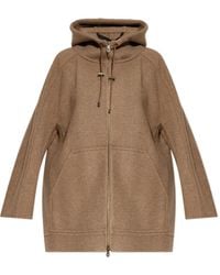 Max Mara - Abrigo Gradi Con Cremallera - Lyst