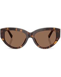 Dolce & Gabbana - Havana Cat-Eye Sunglasses - Lyst