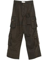 Feng Chen Wang - Pantalon À Poches Cargo - Lyst