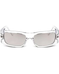 Versace - Logo-Plaque Sunglasses - Lyst