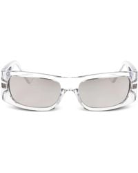 Versace - Logo-Plaque Sunglasses - Lyst