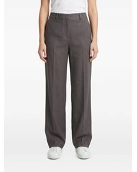 Brunello Cucinelli - Straight-Leg Trousers - Lyst