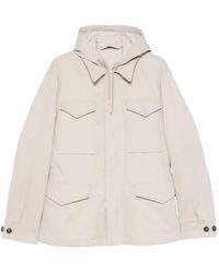 Eleventy - Hooded Multi-Pocket Jacket - Lyst