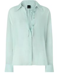 Pinko - Linnen Blouse - Lyst