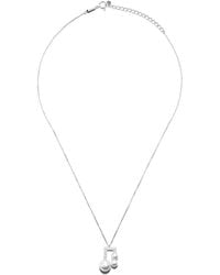 Tasaki - 18Kt Balance Note Collection Line Akoya Pearl And Diamond Pavé Pendant - Lyst