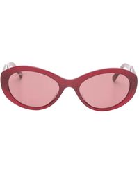 Balenciaga - Oval-Frame Bb0446S Sunglasses - Lyst