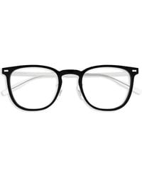 Montblanc - Brille Mit Eckigem Gestell - Lyst