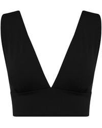 Bondi Born - Vicki V-Neck Bikini Top - Lyst