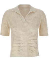 Eleventy - T-Shirt À Col V - Lyst