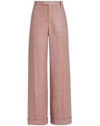 Brunello Cucinelli - Flared Broek - Lyst