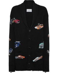 Philipp Plein - Cárdigan Con Coche En Intarsia - Lyst