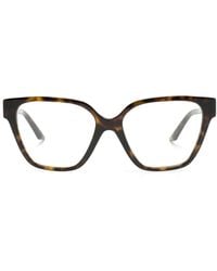 Versace - Greca Square-Frame Glasses - Lyst