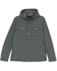 Moorer - Veste Multi-Poches À Capuche - Lyst