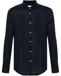 Manuel Ritz - Logo-embroidered Long-sleeves Shirt - Lyst