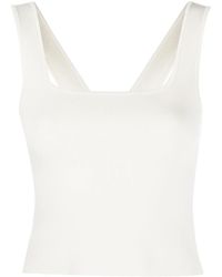 Matteau - Square Neck Vest Top - Lyst