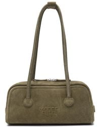 Marge Sherwood - Logo-Embossed Suede Tote Bag - Lyst