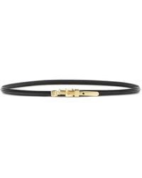 Fendi - Cinturón Con Logo Ff Grabado - Lyst