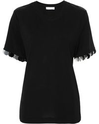 Rabanne - Sequin-Detail T-Shirt - Lyst