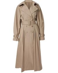 Carolina Herrera - Belted Trench Coat - Lyst