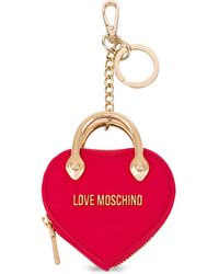 Love Moschino - Heart-Shaped Keyring - Lyst