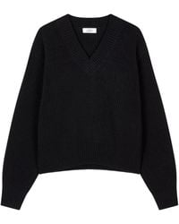 Studio Tomboy X - Gerippter Pullover Mit V-Ausschnitt - Lyst