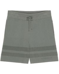 Givenchy - Knitted Shorts With Mesh Details - Lyst