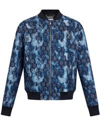 Philipp Plein - Veste Bomber À Motif Monogrammé En Jacquard - Lyst