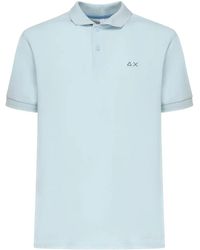 Sun 68 - Embroidered-Logo Polo Shirt - Lyst