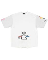 Balenciaga x Sony PS5 Unisex Cotton Graphic Release T-Shirt White