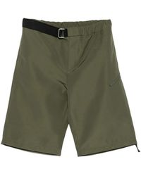 Peacemaker Oamc - Belted Shorts - Lyst