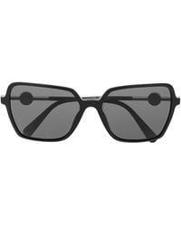 Versace - Medusa Square-Frame Sunglasses - Lyst