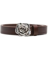 Our Legacy - Rose-Buckle Leather Belt - Lyst