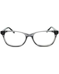Bebe - Floral-Print Rectangle-Frame Glasses - Lyst