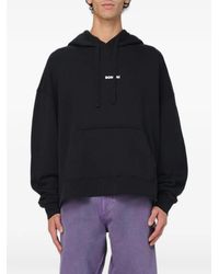 Bonsai - Box Logo Cotton Hoodie - Lyst