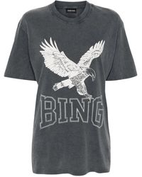 Anine Bing - Lili Tee Retro Aigle - Lyst