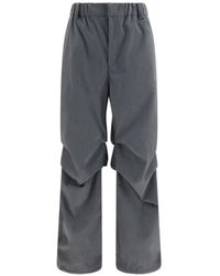 Laminar - Corduroy-Effect Trousers - Lyst