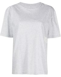 Alexander Wang - Logo-print Cotton T-shirt - Lyst