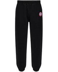 Canada Goose - Wander Logo-Patch Track Pants - Lyst