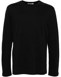 Helmut Lang - Logo-Print Long-Sleeved T-Shirt - Lyst