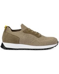 Doucal's - Baskets En Maille À Empiècements - Lyst