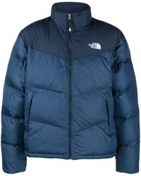 The North Face - Saikuru Logo-embroidered Quilted Jacket - Lyst