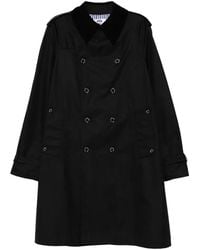 Junya Watanabe - Back-Vent Double-Breasted Coat - Lyst