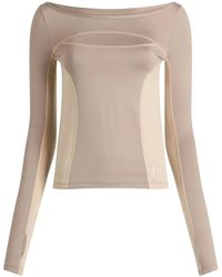 On Shoes - Panelled Lg-Sleeve T-Shirt - Lyst