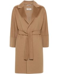 Max Mara - Abrigo Arona Con Cinturón - Lyst