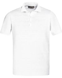 Moorer - Vinal-Mag Button-Fastening Short-Sleeve Polo Shirt - Lyst