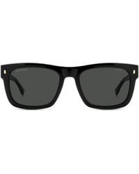 DSquared² - Brille Mit Getönten Clip-On-Gläsern - Lyst