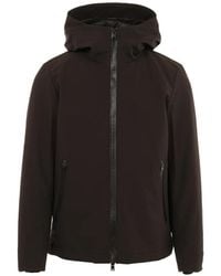 Woolrich - Zip-Up Hooded Jacket - Lyst