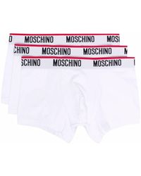 Moschino - 3er-Pack Shorts mit Logo-Bund - Lyst