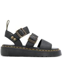 Dr. Martens - Open Toe Buckled Sandals - Lyst